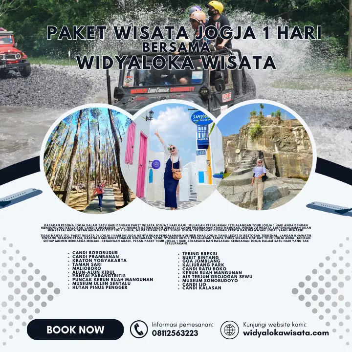 Paket Wisata Jogja 1 Hari_ Petualangan Seru dan Kenangan Abadi di Bumi Merapi - Pemandu Wisata Kuliner Khas dan Destinasi Menarik